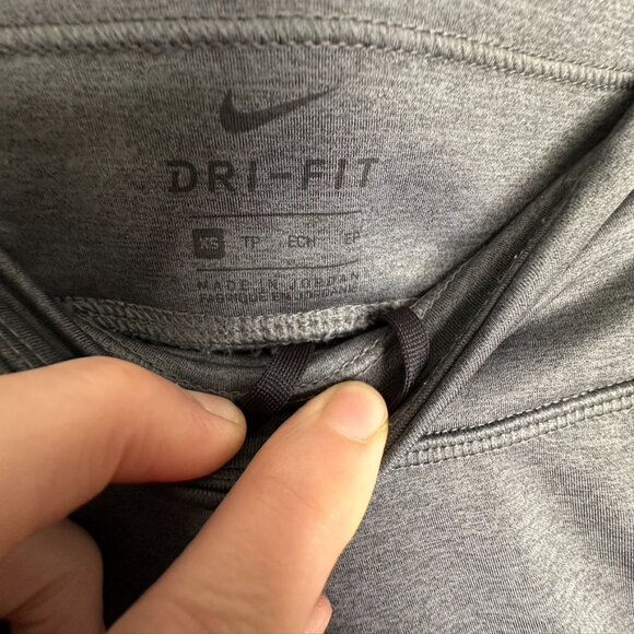 NIKE | Black Gray Running Tights | Dri-Fit Fast Warm Runway XS | Performance - Picture 10 of 14